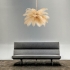 Lampa wisząca EMU pióra białe 100 cm