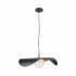 Lampa wisząca ENZO czarno złota 60 cm