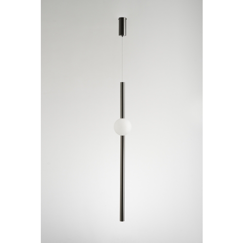 Lampa wisząca O-LINE LED 93 cm czarna