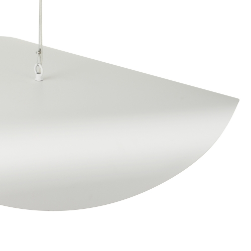 Lampa wisząca ENZO biało złota 60 cm