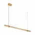 Lampa wisząca LOVELY LED złota 120 cm