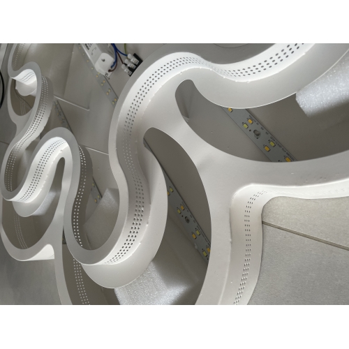 Lampa LED PLAFON KLEKS - 6 ramienny L008-B