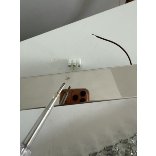 Lampa kryształowa LED nad stół - 80cm 48watt - K227 - po zwrocie