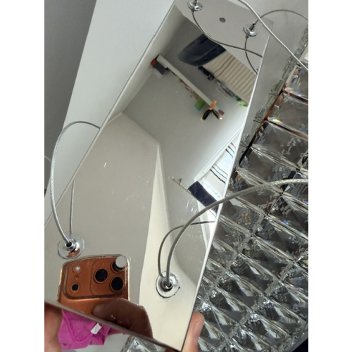 Lampa kryształowa LED nad stół - 80cm 48watt - K227 - po zwrocie
