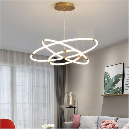 Lampa Ring rurka LED 80x60x40cm 130Watt L125