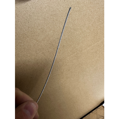 Linka stalowa do przedłużania lamp