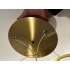 Duża lampa sufitowa Ring złota 100cm 177Watt L137