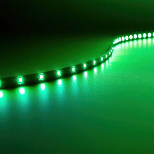 TAŚMA 2,5m 60LED. 12W. Barwa: Zielony. IP20