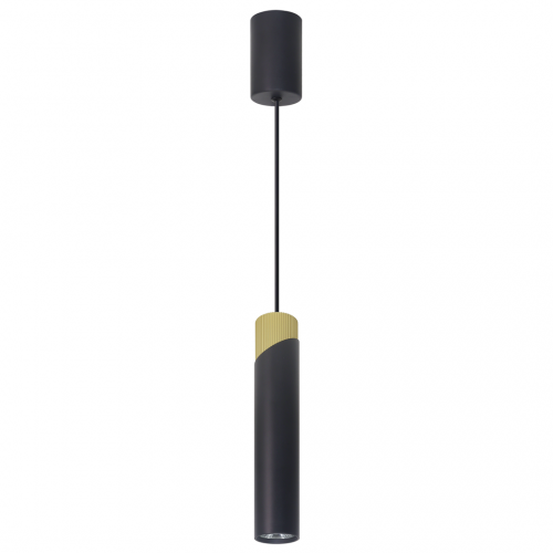 NEO BLACK GOLD LAMPA WISZĄCA 1xGU10