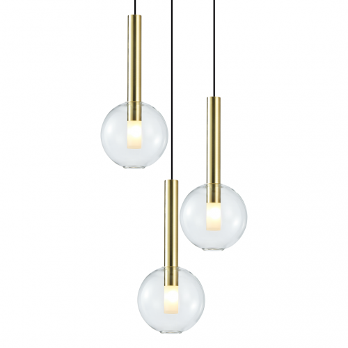 Lampa wisząca NIKO GOLD 3xG9