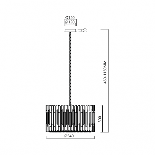 Kinkiet RITZ GOLD 2xE14