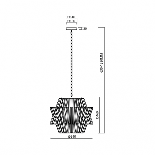 Żyrandol CROWN CHROME 12xE14