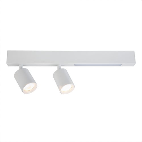 Lampa Sufitowa Magnet 9W+2xGU10 3000/4000K Biały