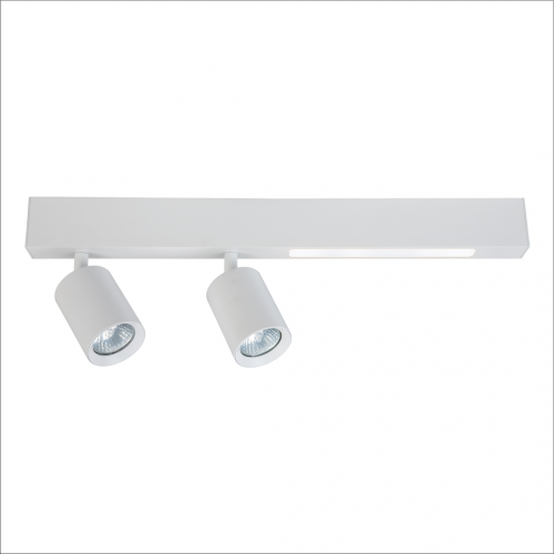 Lampa Sufitowa Magnet 9W+2xGU10 3000/4000K Biały