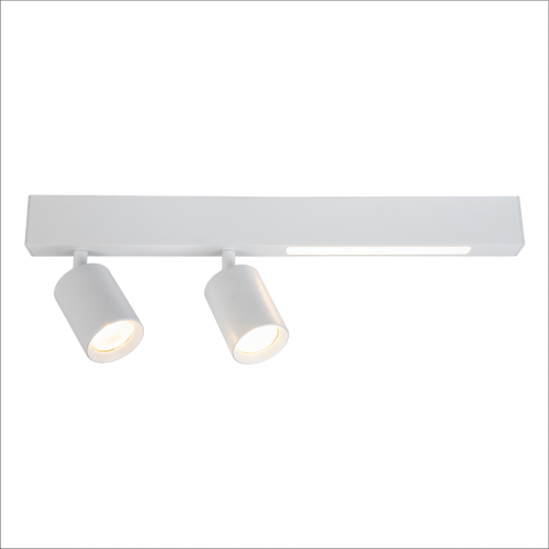 Lampa Sufitowa Magnet 9W+2xGU10 3000/4000K Biały