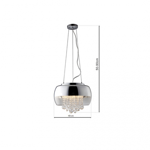 Lampa Wisząca LUNA 3xE14 LED