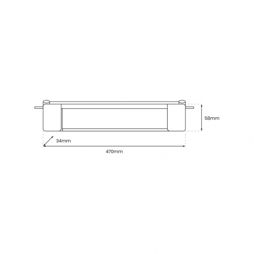 Oprawa track light OTIS WHITE 21W LED