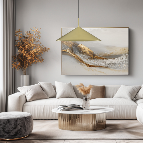 Lampa wisząca CAPITAL ZŁOTY 1XGX53