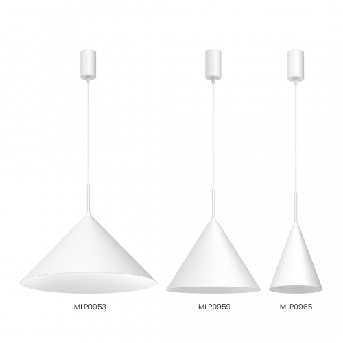 Lampa wisząca CAPITAL WHITE Ø32cm 1xGX53