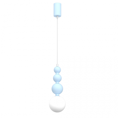 Lampa wisząca BOULE Blue 1xG9
