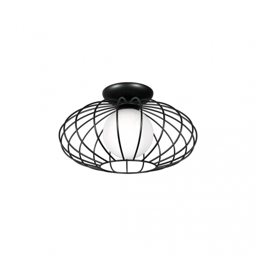 Lampa Sufitowa KRONOS BLACK 1xE14