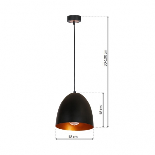 Lampa wisząca VEGAS 1xE27