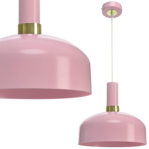 Lampa wisząca MALMO PINK 1xE27