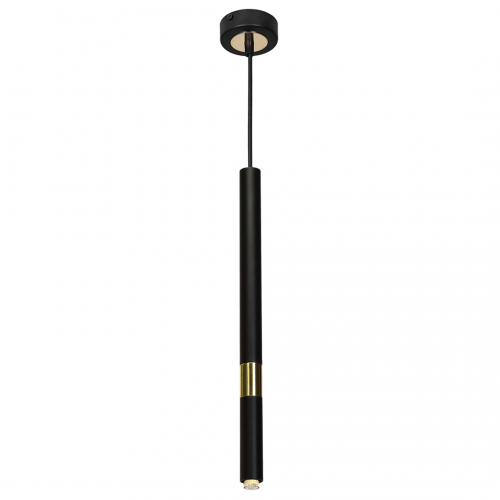 Lampa wisząca MONZA BLACK/GOLD 1xG9 8W