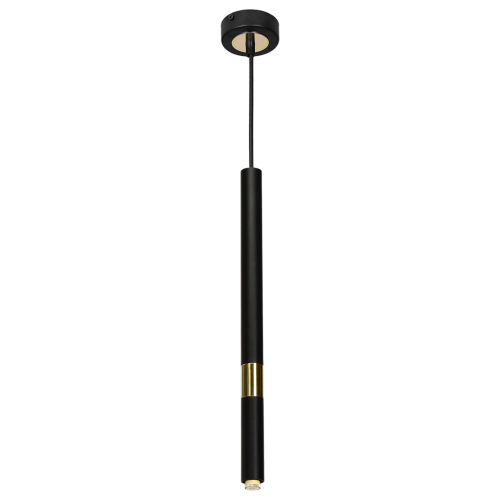 Lampa wisząca MONZA BLACK/GOLD 1xG9 8W