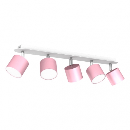 Lampa sufitowa DIXIE PINK 5xGX53
