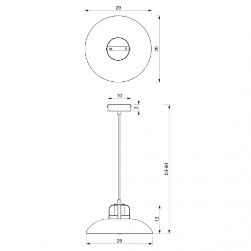 Lampa wisząca FELIX GREEN/GOLD 1xE27