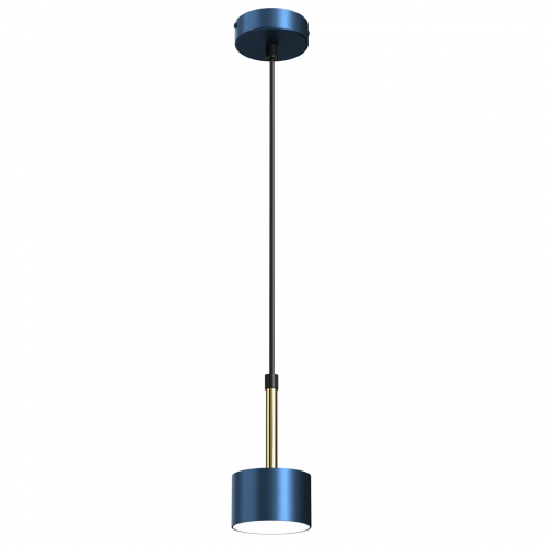 Lampa wisząca ARENA BLUE/GOLD 1xGX53