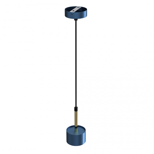 Lampa wisząca ARENA BLUE/GOLD 1xGX53