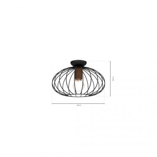 Lampa sufitowa MERIDIANO 1xE27