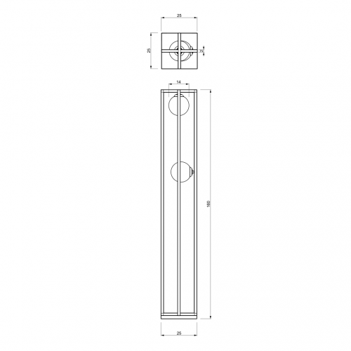 Lampa podłogowa DIEGO 2xE14