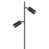 FLOWER BLACK GOLD LAMPA PODŁOGOWA 2xGU10