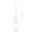 Lampa wisząca ASCOLI 8W LED
