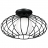 Lampa Sufitowa KRONOS BLACK 1xE14