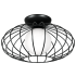 Lampa Sufitowa KRONOS BLACK 1xE14