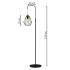 Lampa stojąca CLIFF BLACK 1xE27