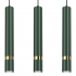 Lampa wisząca JOKER GREEN/GOLD 3xGU10