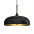 Lampa wisząca LINCOLN BLACK/GOLD 1xE27 35cm