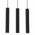 Lampa wisząca HUDSON BLACK 3xGU10