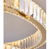 Lampa kryształowa złota LED 100x80x60 173Watt L174