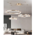 Złota lampa RING LED 80x60x40 158Watt L177