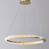 Lampa sufitowa złota połysk LED 60cm 43Watt L178